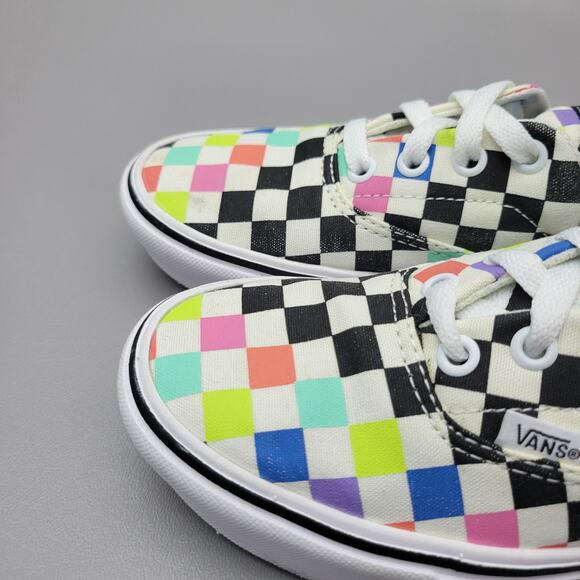 Vans X MoMA Womens ComfyCush Era Skate Sneakers Shoes Checker Size 5 - Picture 11 of 11